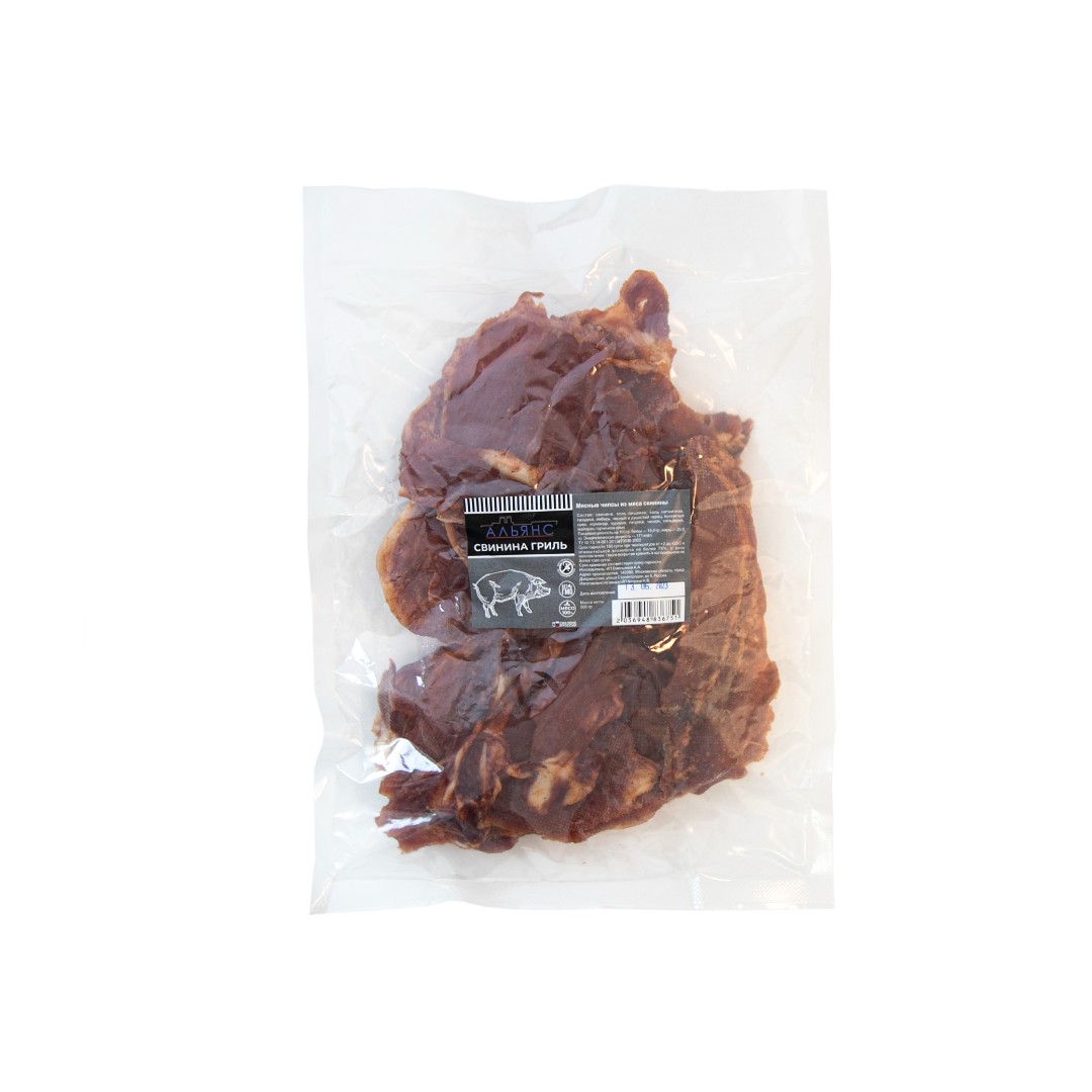 Мясо (АЛЬЯНС) вяленое свинина гриль (500гр) в Туле