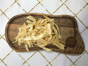 Форель паутинка: Кальмар полукольца