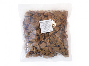 Мясные снеки: Гренки черные со вкусом сыра