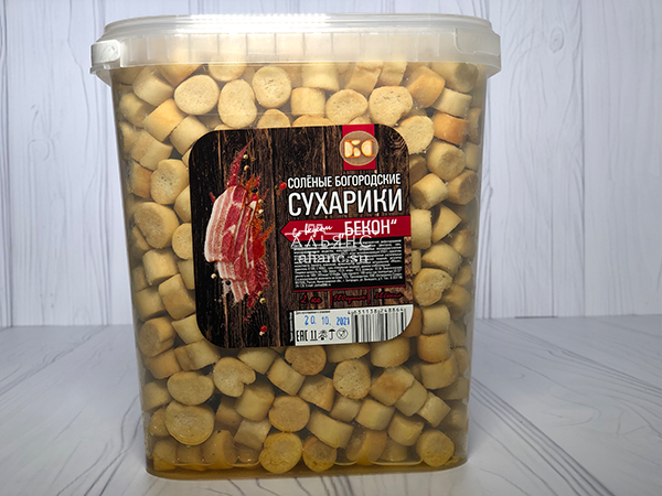 Сухарики с беконом в Туле