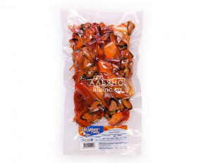 Ведро Ржаные гренки с красной икрой: Морской коктейль (500гр)