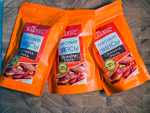 Мясо (АЛЬЯНС) вяленое свинина "Гриль" 50 гр. в Туле