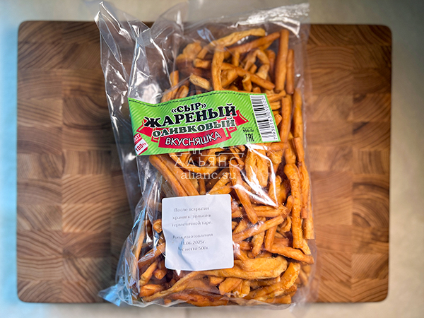 Жареный сыр "ВКУСНЯШКА" (Оливковый) 500гр. в Туле