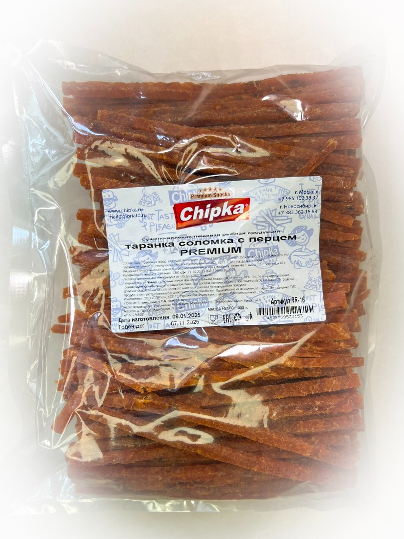 Таранка с перцем (соломка) (Chipka ПРЕМИУМ) в Туле