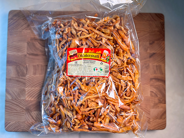 Нитка ЖАРЕНАЯ "Тайский перец" Oktobersnack 1 кг (сырный продукт) в Туле