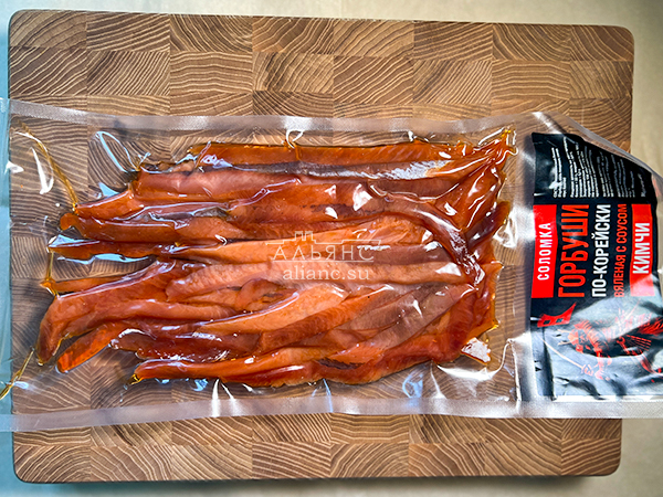 Горбуша соломка по-корейски в Туле