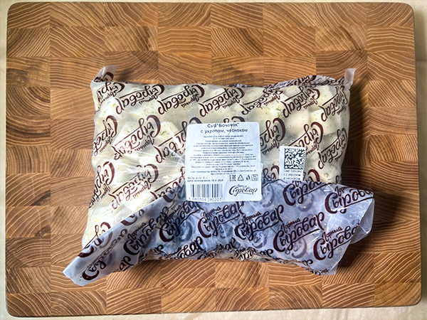 Сыр 1 кг ГОРНЫЙ СЫРОВАР (Бочонок с укропом и чесноком) в Туле