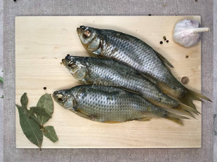 Форель паутинка: Красноперка вяленая