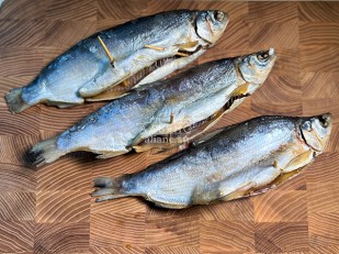 Форель паутинка: Пелядь вяленая крупная потрошеная